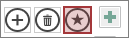 A custom action button on a web datasheet