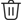 CoScribe Trash delete button icon.