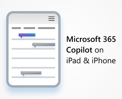 Microsoft Copilot app on iOS