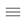 Hamburger menu icon