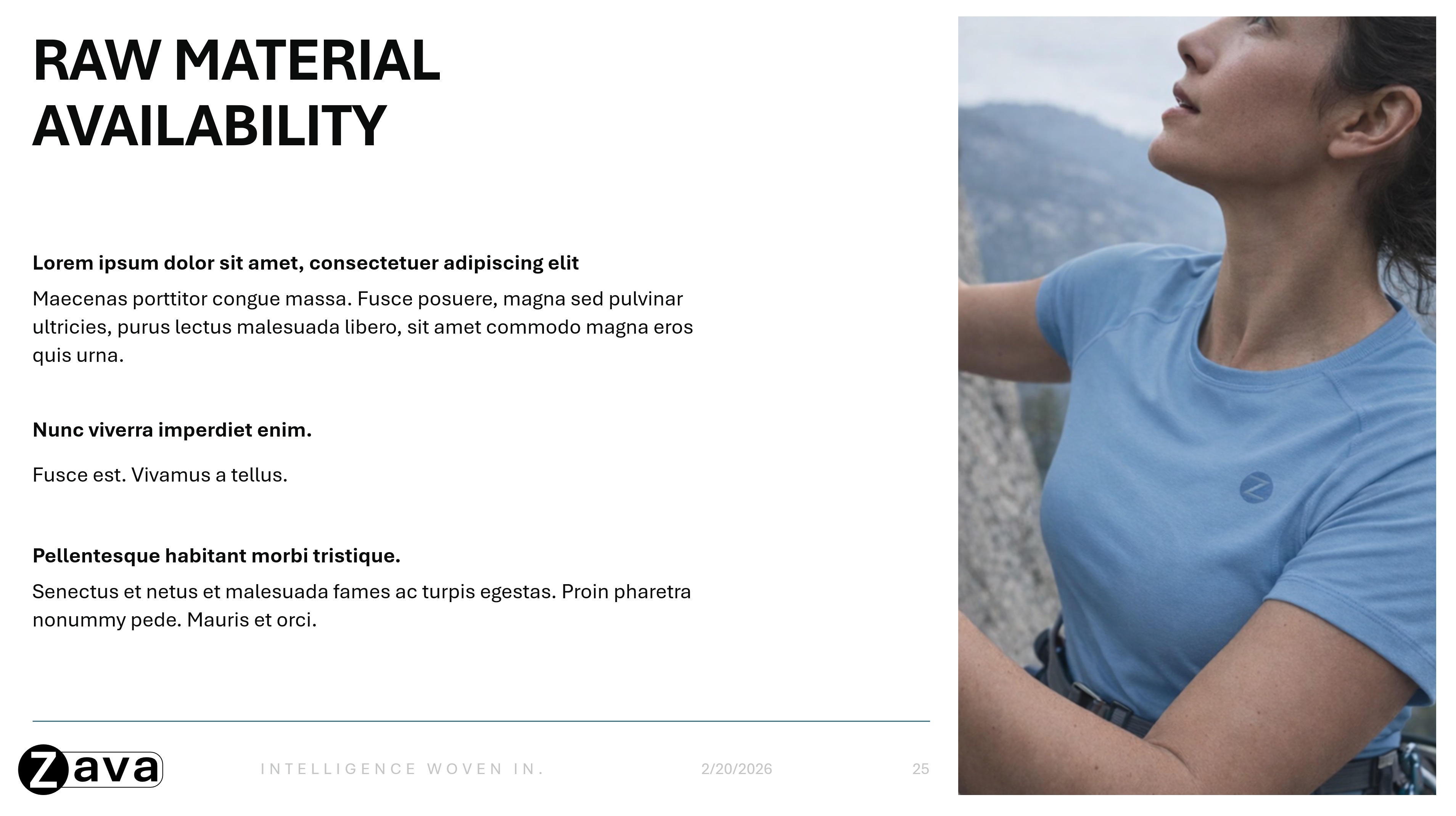 Screenshot showing the PPT Template - Photography (Fake latin) 2