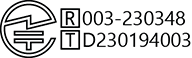 TELEC mark model 2037