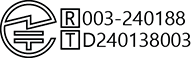 TELEC mark model 2107, 2108