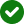 Green icon with a checkmark.